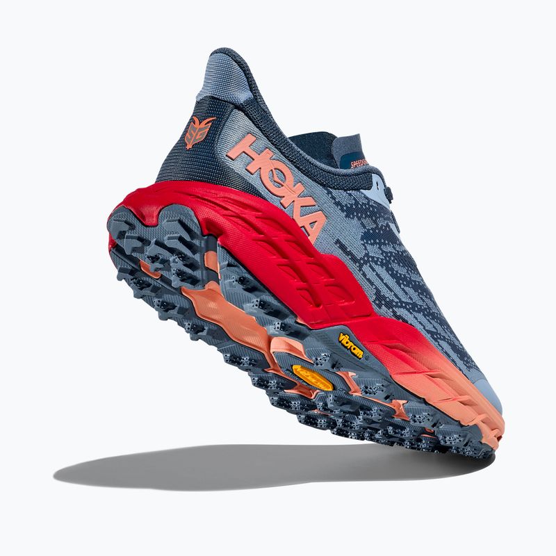 Жіночі бігові кросівки HOKA Speedgoat 5 real teal/papaya 11