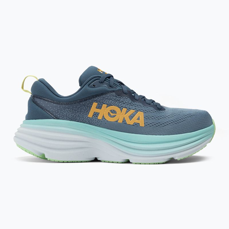 Чоловічі бігові кросівки HOKA Bondi 8 real teal/shadow 2