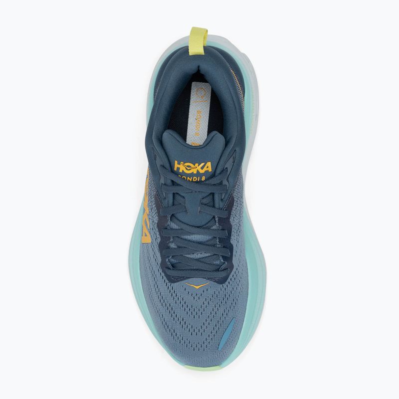 Чоловічі бігові кросівки HOKA Bondi 8 real teal/shadow 5