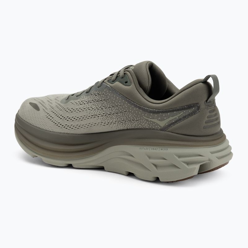 Кросівки для бігу чоловічі HOKA Bondi 8 slate/barley 3