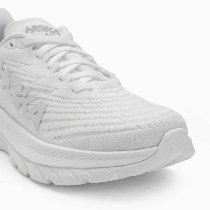 Кросівки для бігу жіночі HOKA Mach 5 white/white 7