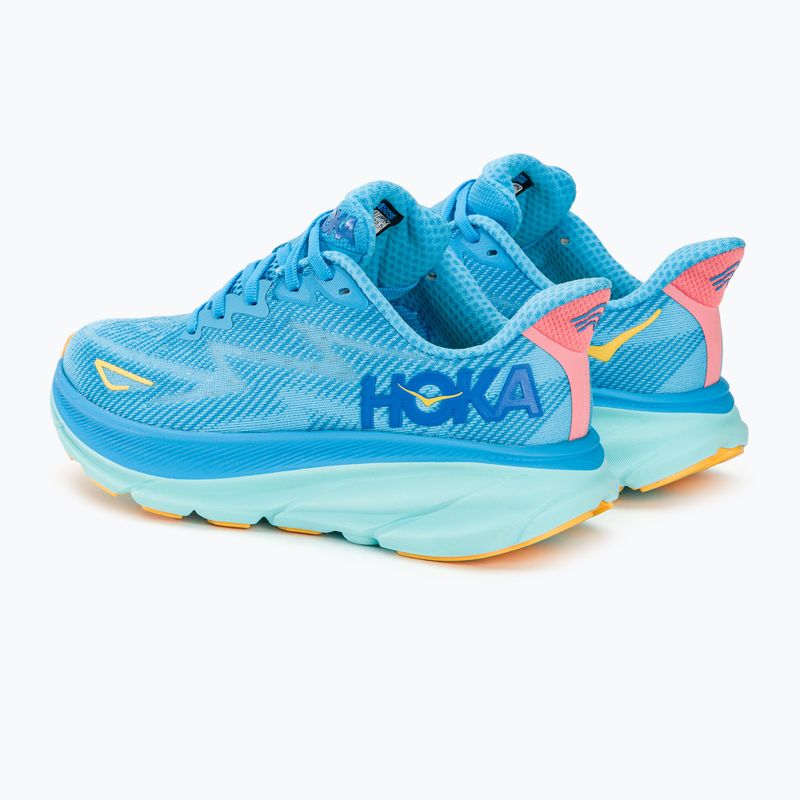 Кросівкі для бігу жіночі HOKA Clifton 9 swim day/cloudless 4