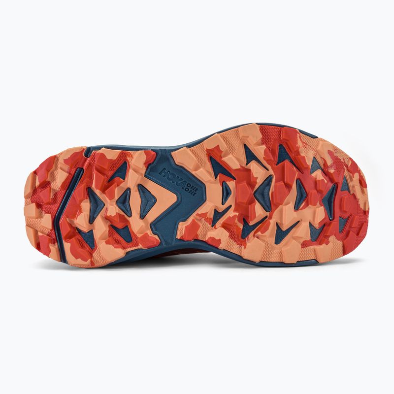 Кросівкі для бігу жіночі HOKA Torrent 3 papaya/real teal 6