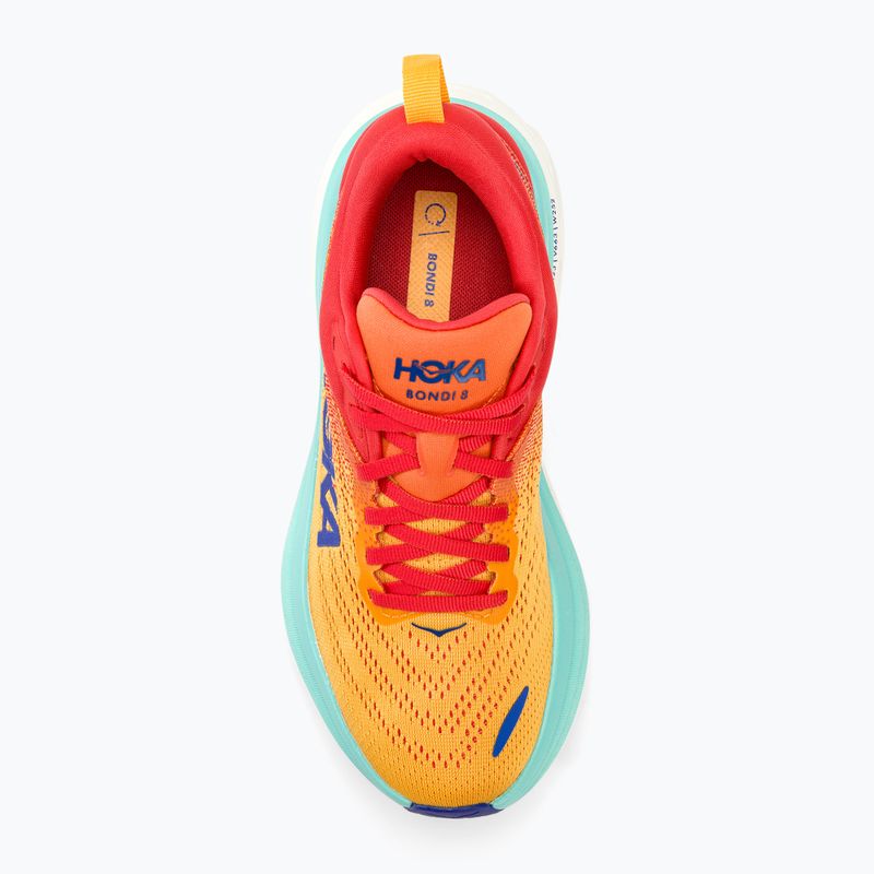 Кросівкі для бігу жіночі HOKA Bondi 8 cerise/cloudless 5