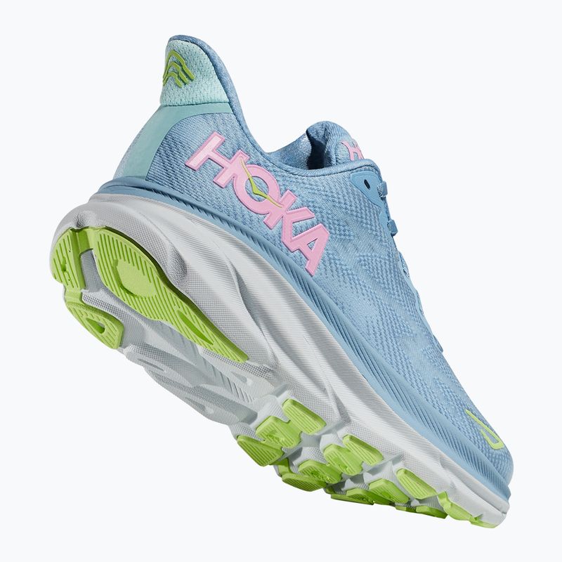 Кросівки для бігу жіночі HOKA Clifton 9 Wide dusk/pink twilight 13