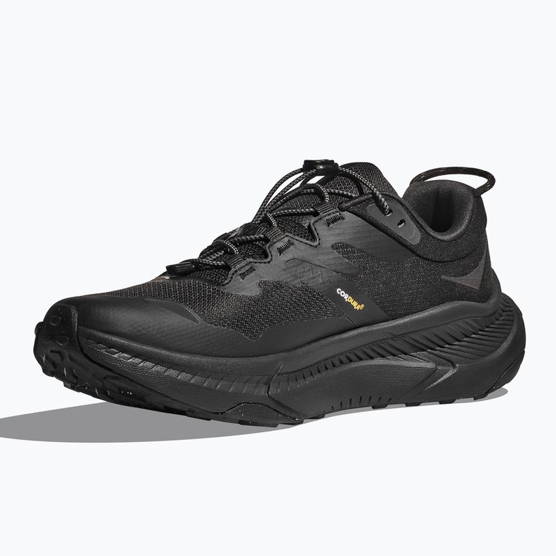 Кросівкі для бігу чоловічі HOKA Transport GTX black/black 11