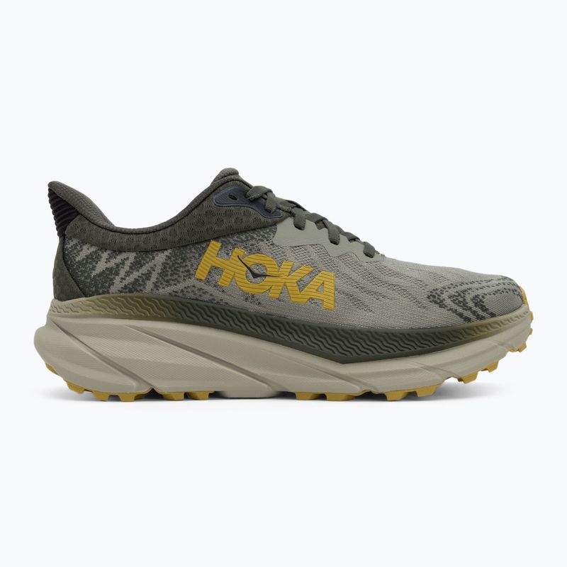 Кросівки для бігу чоловічі HOKA Challenger ATR 7 Wide outer olive haze/forest cover 2