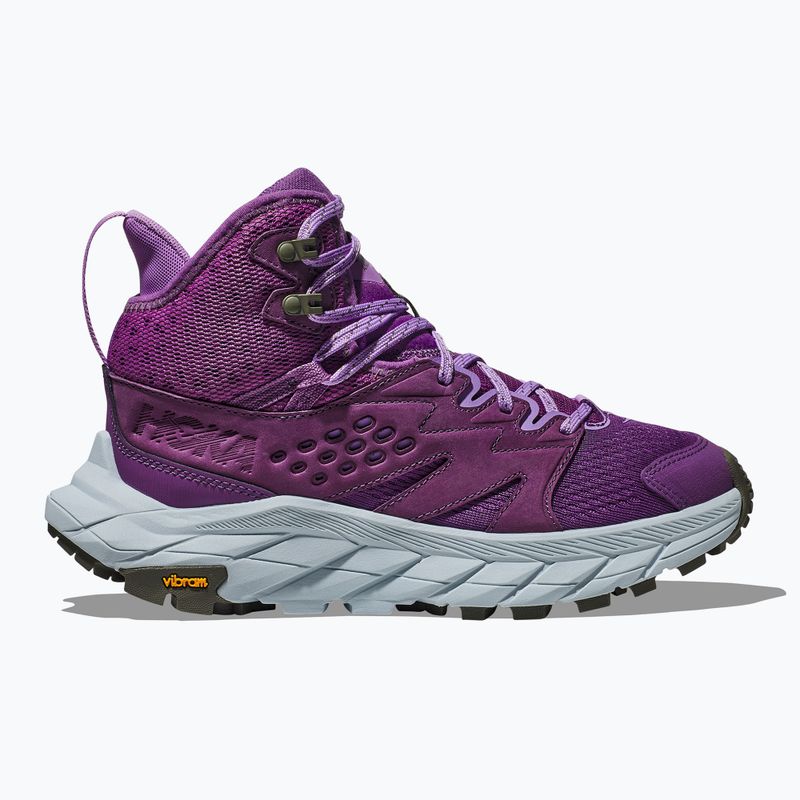 Жіночі трекінгові черевики HOKA Anacapa Breeze Mid amethyst/illusion 9