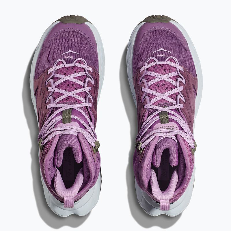 Кросівки туристичні жіночі HOKA Anacapa Breeze Mid amethyst/illusion 15