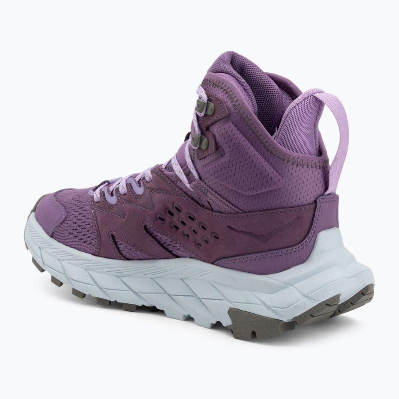 Жіночі трекінгові черевики HOKA Anacapa Breeze Mid amethyst/illusion 3