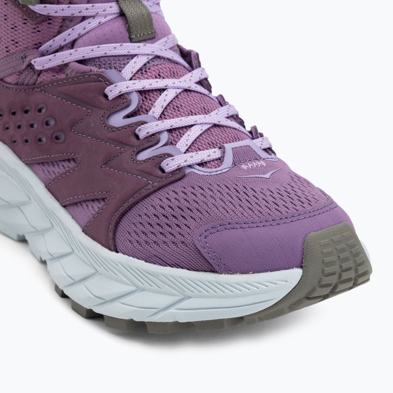 Жіночі трекінгові черевики HOKA Anacapa Breeze Mid amethyst/illusion 7