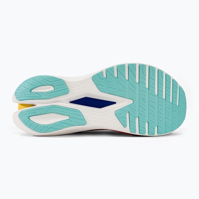 Кросівкі для бігу чоловічі HOKA Mach X cerise/cloudless 4
