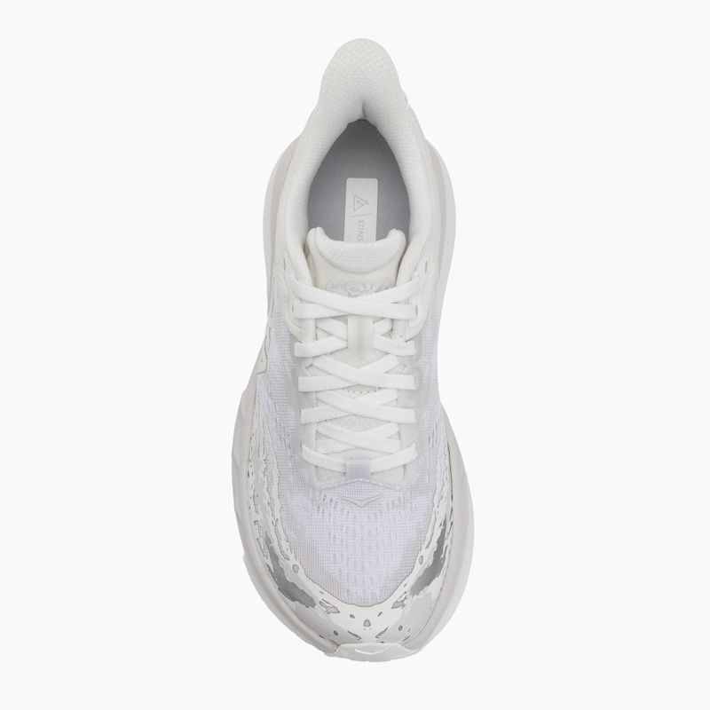 Кросівки для бігу жіночі HOKA Stinson 7 white/white 5