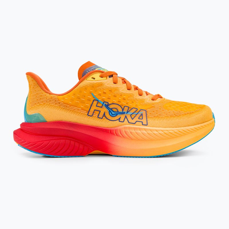 Кросівкі для бігу чоловічі HOKA Mach 6 poppy/squash 2