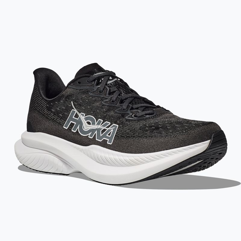 Кросівки для бігу жіночі HOKA Mach 6 black/white
