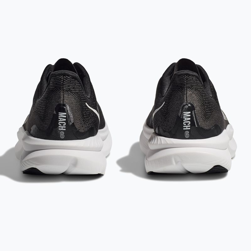 Кросівки для бігу жіночі HOKA Mach 6 black/white 5