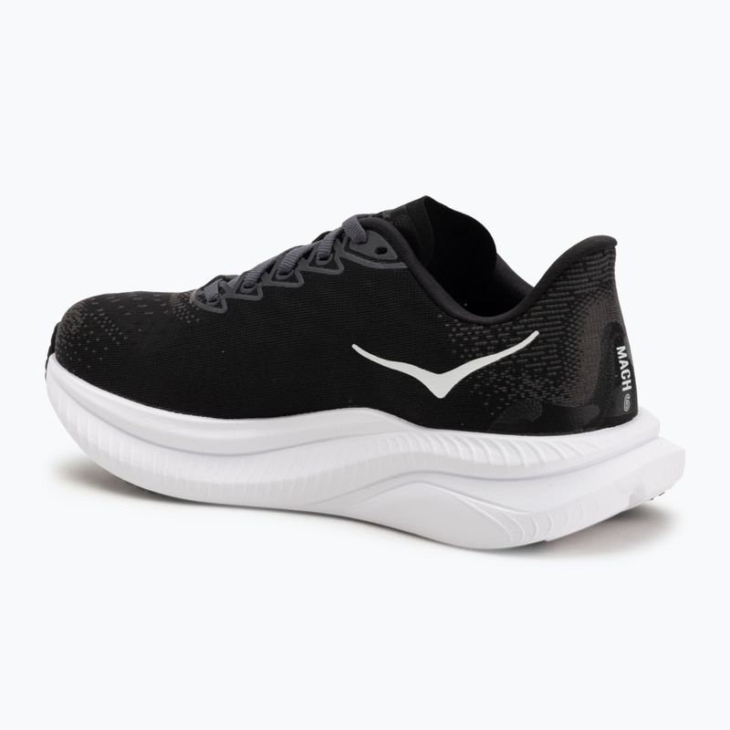 Кросівки для бігу жіночі HOKA Mach 6 black/white 3