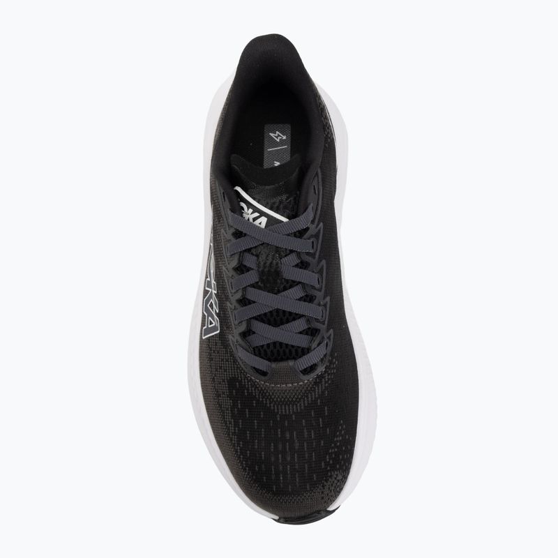 Кросівки для бігу жіночі HOKA Mach 6 black/white 5