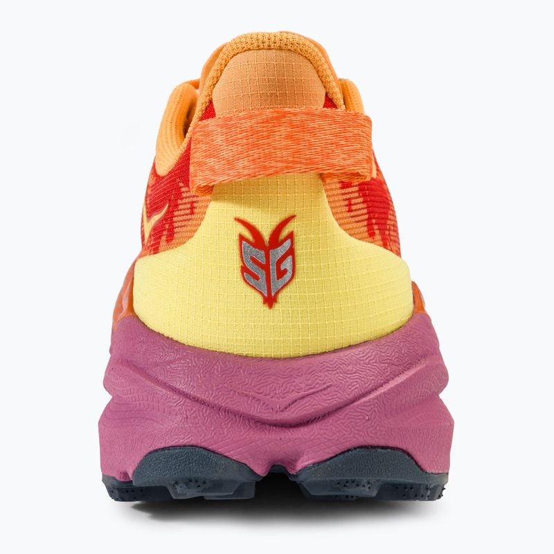 Кросівкі для бігу чоловічі HOKA Speedgoat 6 sherbet/beet root 8