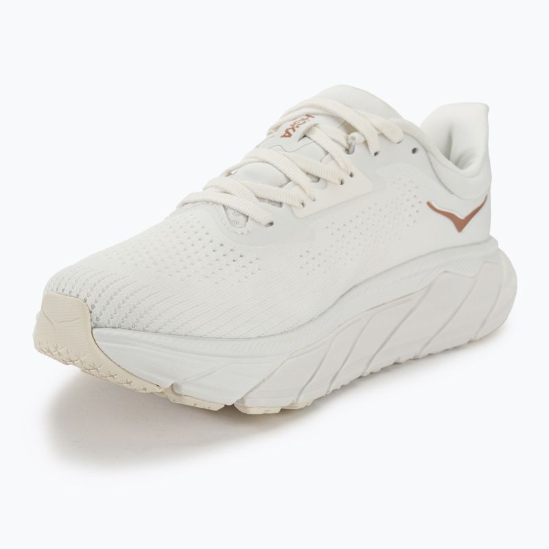 Жіночі бігові кросівки HOKA Arahi 7 blanc de blanc/рожеве золото 7