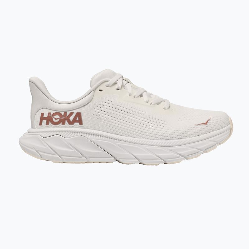 Жіночі бігові кросівки HOKA Arahi 7 blanc de blanc/рожеве золото 9