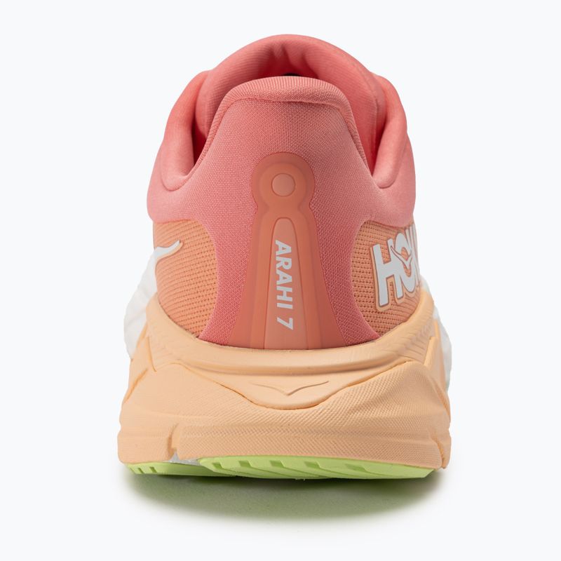 Кросівкі для бігу жіночі HOKA Arahi 7 papaya/coral 6