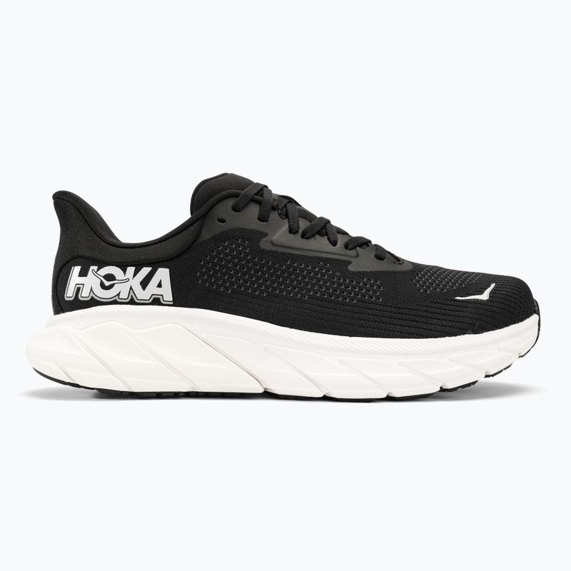 Кросівкі для бігу чоловічі HOKA Arahi 7 Wide black/white 2