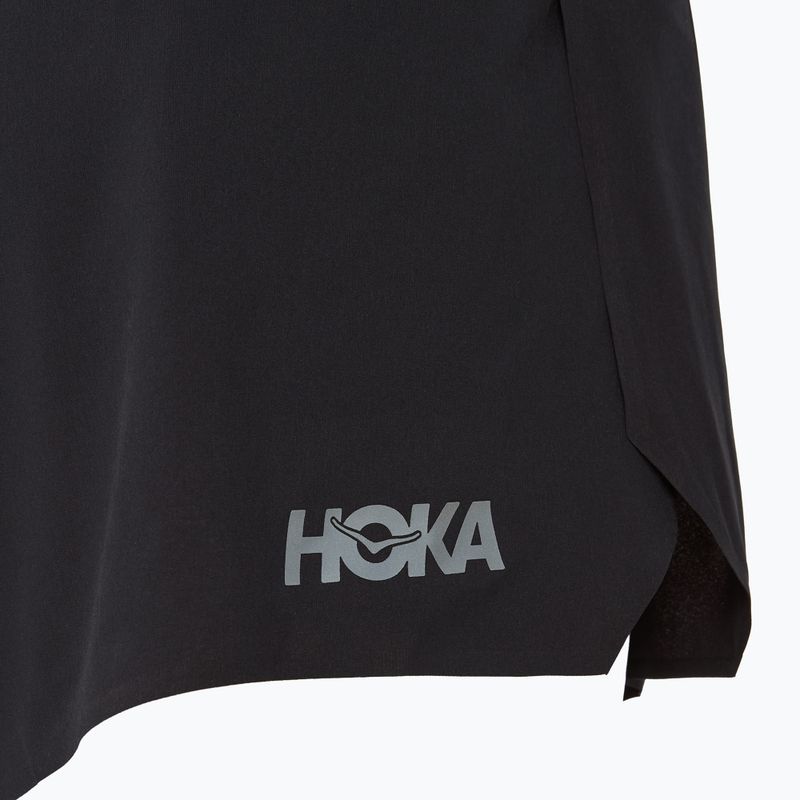 Шорти для бігу чоловічі HOKA Race Day Split black 3