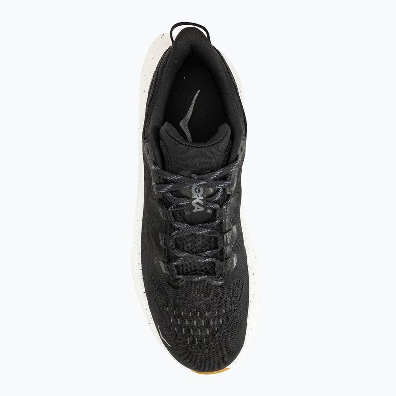 Кросівкі для бігу чоловічі HOKA Kawana 2 black/white 5
