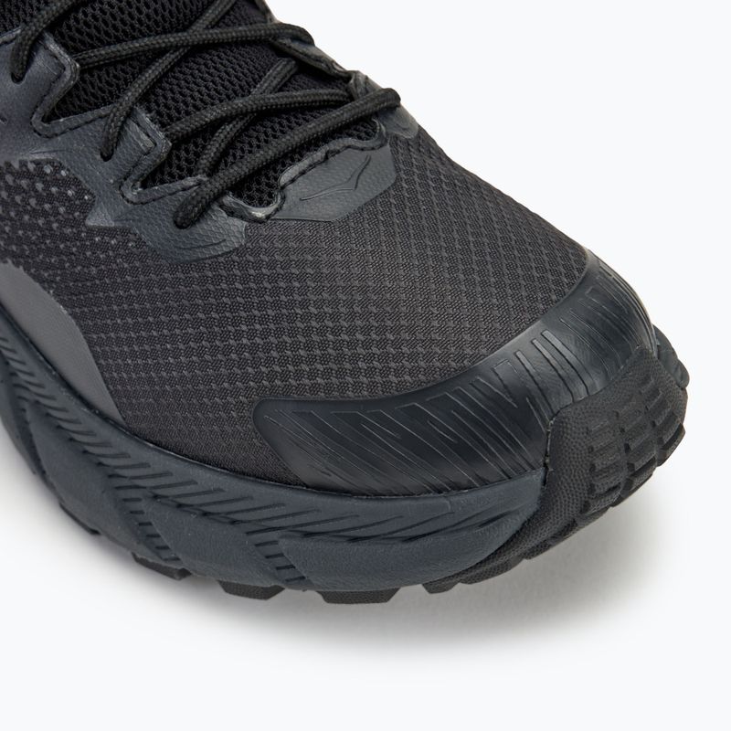 Черевики туристичні чоловічі HOKA Trail Code GTX black/raven 7