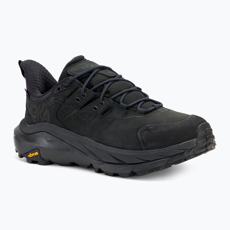 Черевики туристичні чоловічі HOKA Kaha 2 Low GTX black/black