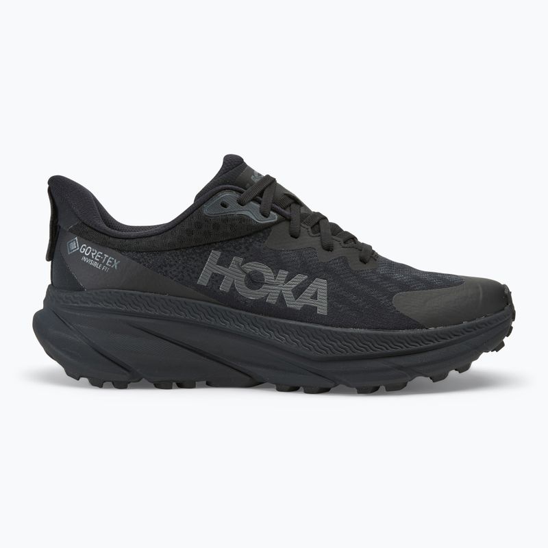 Кросівки для бігу чоловічі HOKA Challenger 7 GTX black/black 2