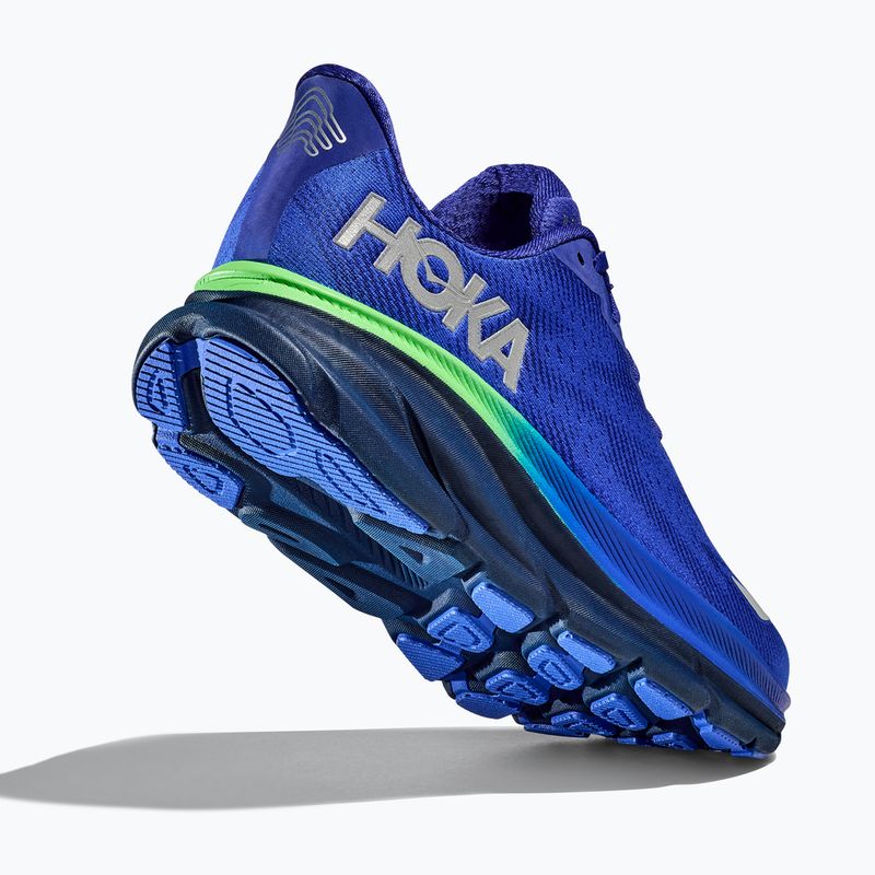 Кросівки для бігу чоловічі HOKA Clifton 9 GTX dazzling blue/evening sky 11