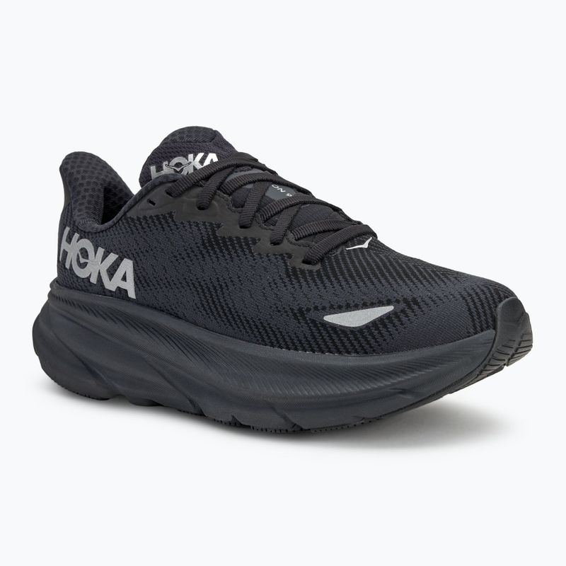 Кросівки для бігу жіночі HOKA Clifton 9 GTX black/black