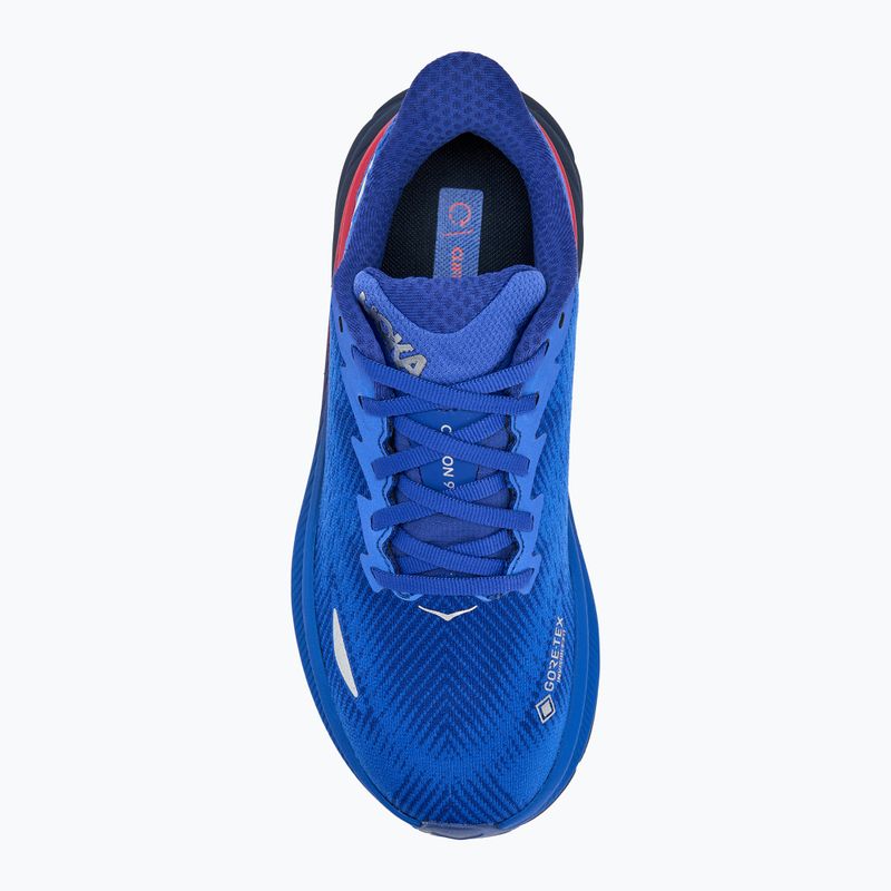 Кросівки для бігу жіночі HOKA Clifton 9 GTX dazzling blue/evening sky 5