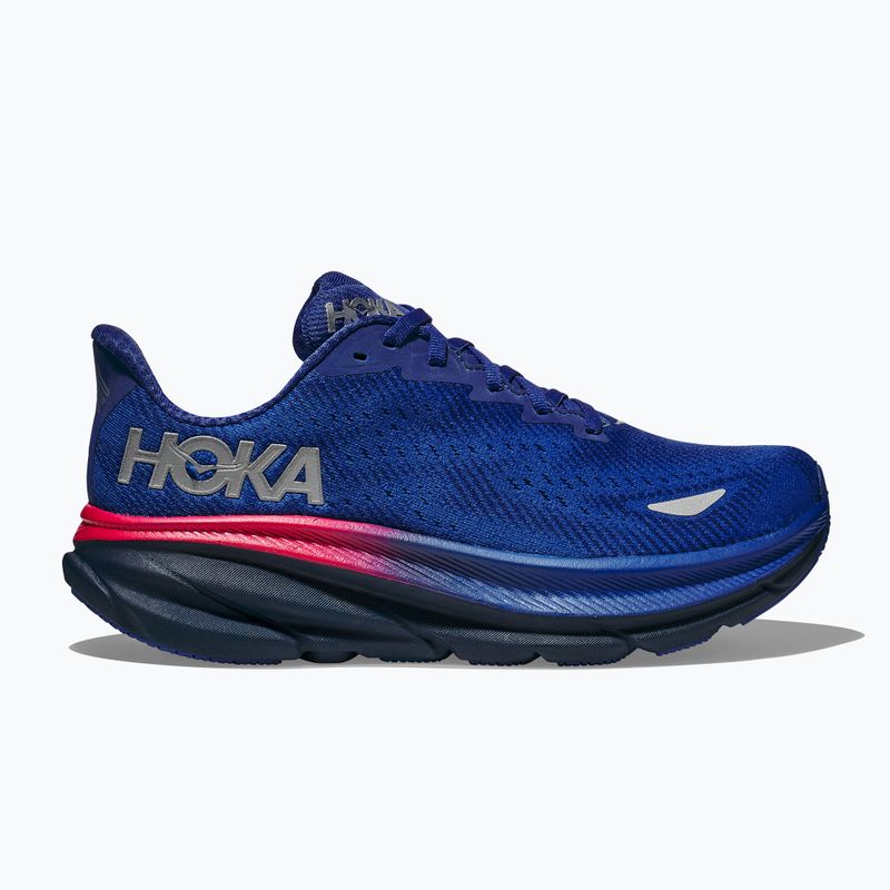 Кросівки для бігу жіночі HOKA Clifton 9 GTX dazzling blue/evening sky 8