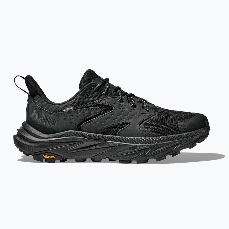 Черевики туристичні чоловічі HOKA Anacapa 2 Low GTX black/black 8