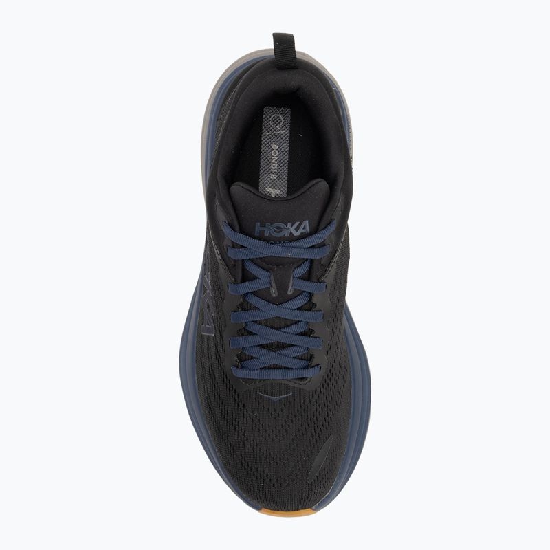 Чоловічі кросівки HOKA Bondi 8 black/ironore 5