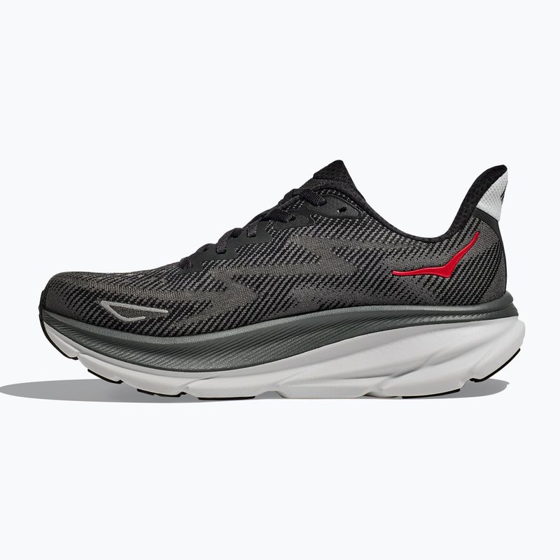 Чоловічі кросівки HOKA Clifton 9 чорні/зовнішня орбіта 3
