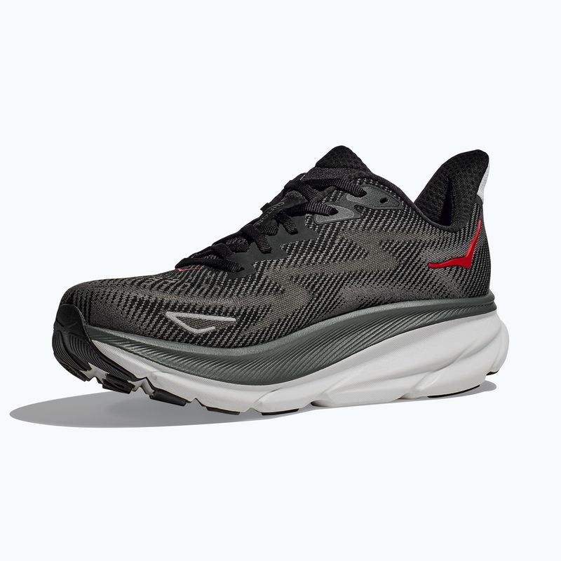 Чоловічі кросівки HOKA Clifton 9 чорні/зовнішня орбіта 4
