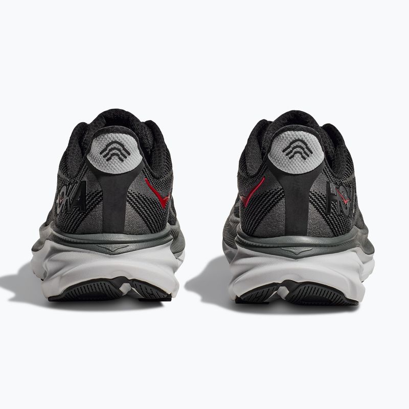 Чоловічі кросівки HOKA Clifton 9 чорні/зовнішня орбіта 6