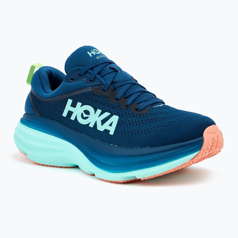 Кросівки для бігу жіночі HOKA Bondi 8 midnight/seafoam