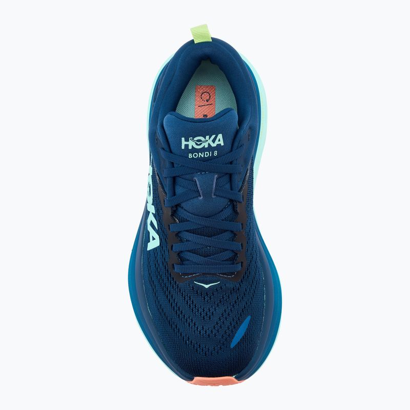 Кросівки для бігу жіночі HOKA Bondi 8 midnight/seafoam 5