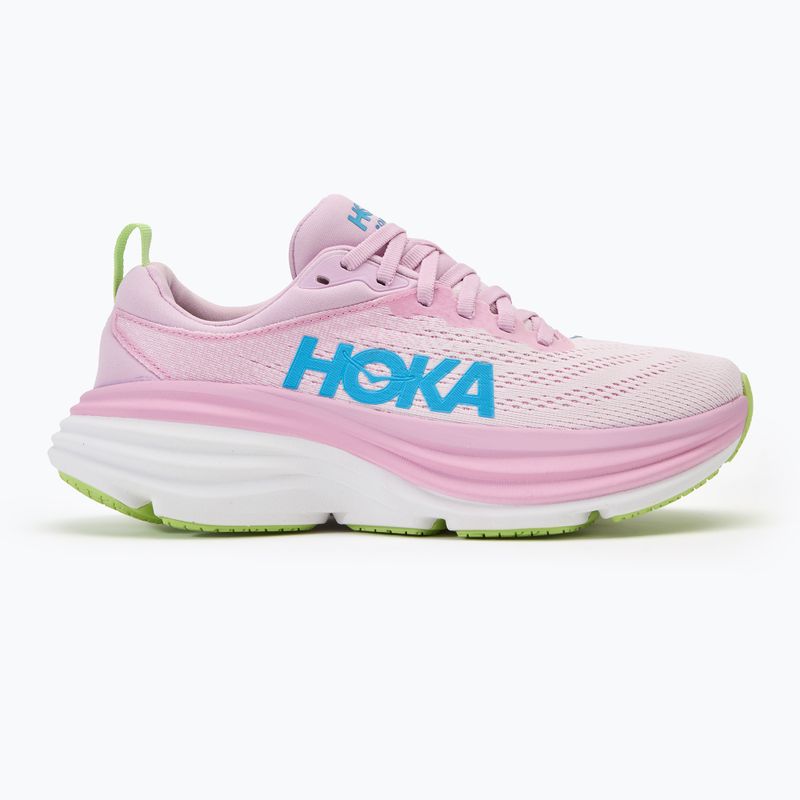 Кросівки для бігу жіночі HOKA Bondi 8 pink twilight/waterpark 2