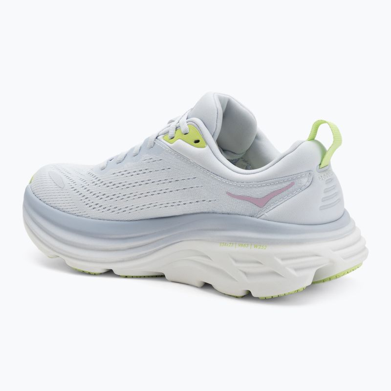 Кросівки для бігу жіночі HOKA Bondi 8 sea ice/pink twilight 3