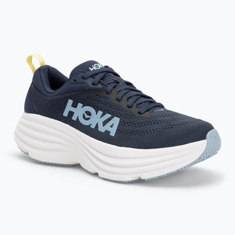 Кросівки для бігу жіночі HOKA Bondi 8 varsity navy/white