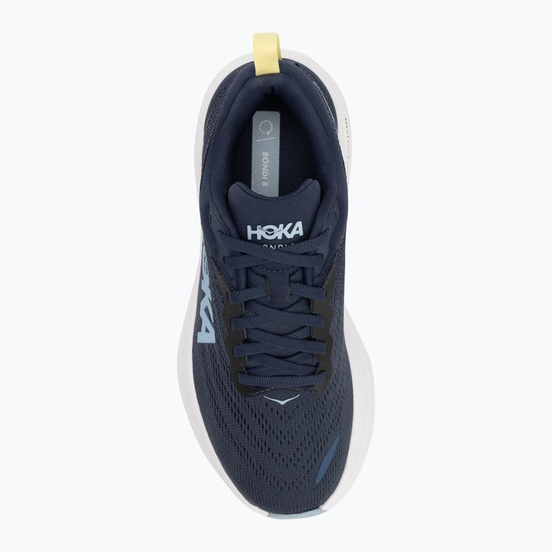 Кросівки для бігу жіночі HOKA Bondi 8 varsity navy/white 5