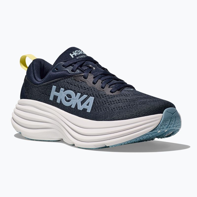 Кросівки для бігу жіночі HOKA Bondi 8 varsity navy/white