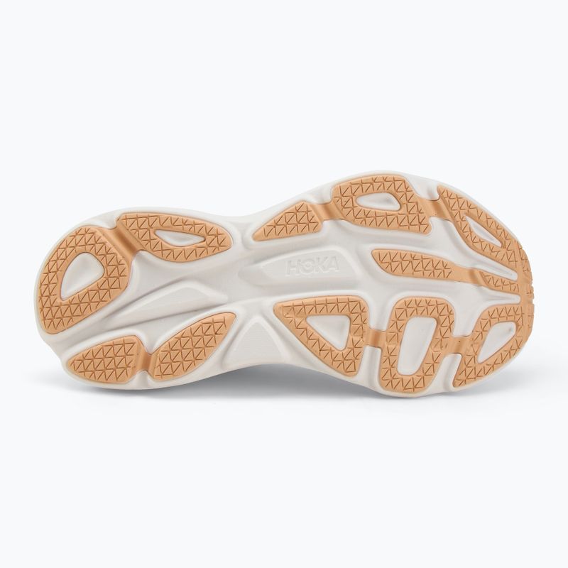 Кросівки для бігу жіночі HOKA Bondi 8 white/cantaloupe 4