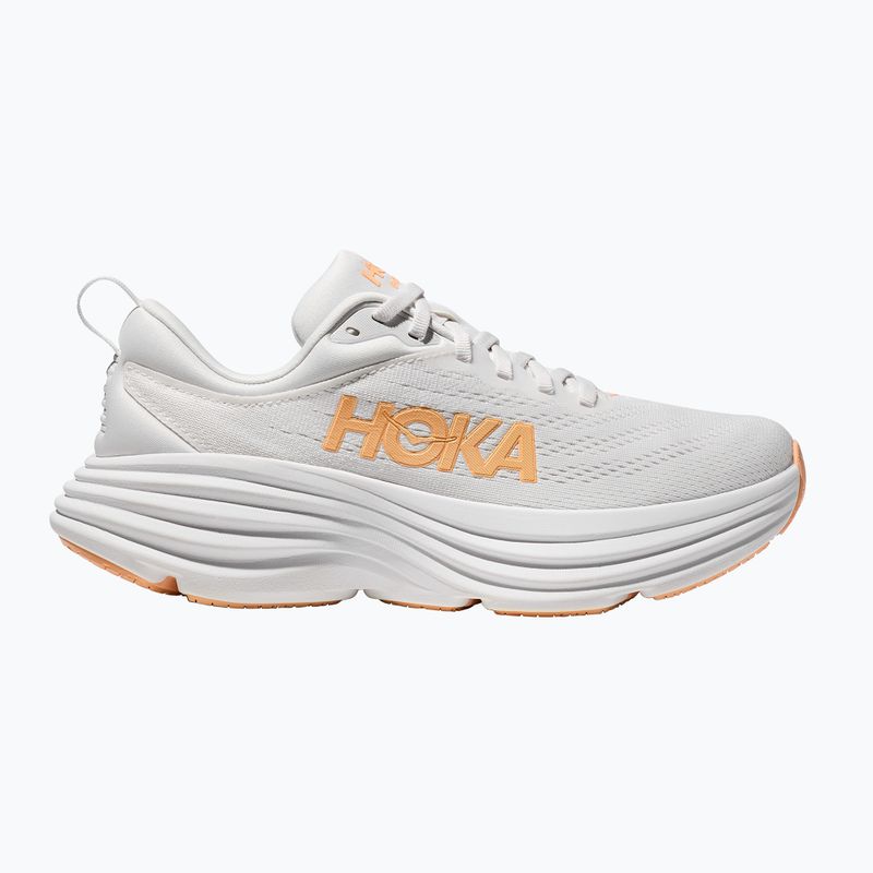 Кросівки для бігу жіночі HOKA Bondi 8 white/cantaloupe 2